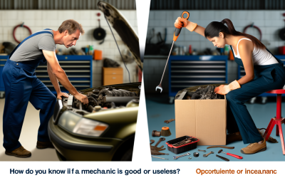 How do you know if a mechanic is good or useless?